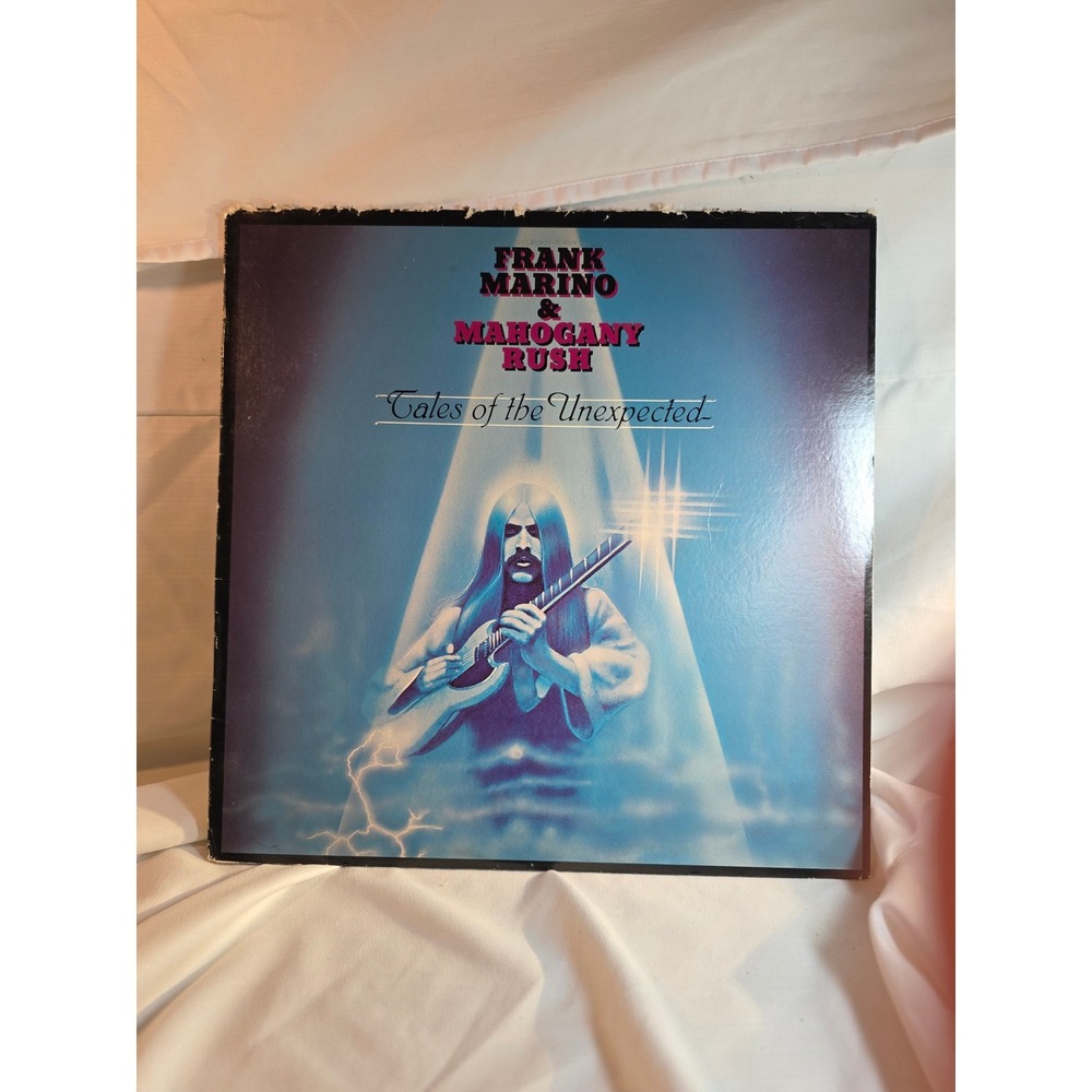 Frank Marino Mahogany Rush Tales of the Unexpected Vinyl LP Columbia JC 35753